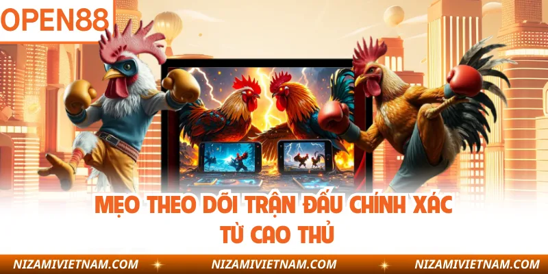 Mẹo theo dõi trận đấu chính xác từ cao thủ